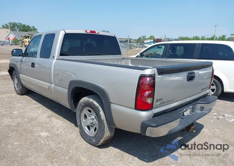 2004 Chevrolet Silverado C1500 z USA, uszkodzony, nr VIN 2GCEC19T341384849